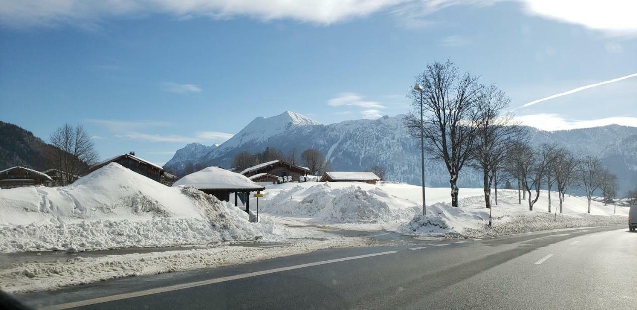 Inzellhaus Ferienwohnung "Alpina" エクステリア 写真